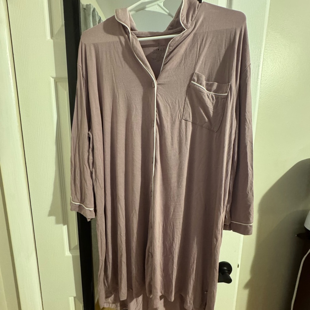 Caden Lane Button-Up Nightgown